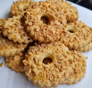 Anillos de maní / Печенье кольца с арахисом