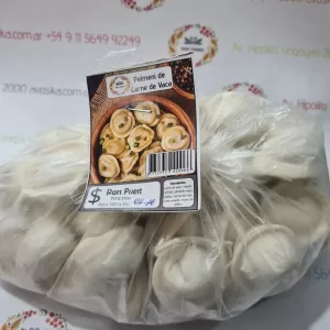 Пельмени говяжьи / Pelmeni de carne de vaca 0,5 kg