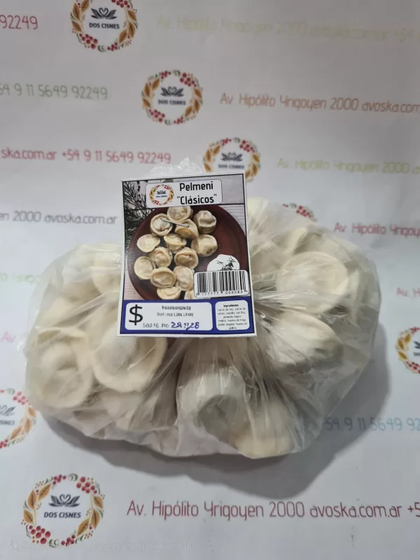 Пельмени классические / Pelmeni clásicos 0,5 kg