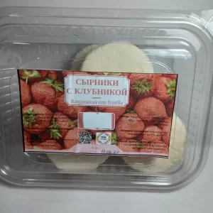 Сырники с клубникой