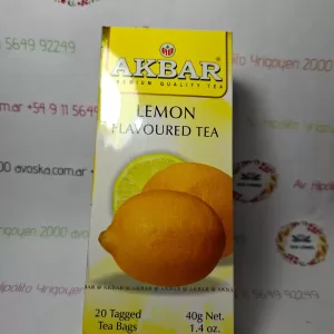 Akbar чай лимон