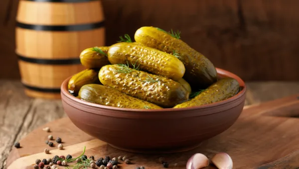 Pepinos salados / Огурцы солёные бочковые