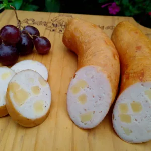 Salchicha De Pollo Con Queso / Куриная колбаса с сыром