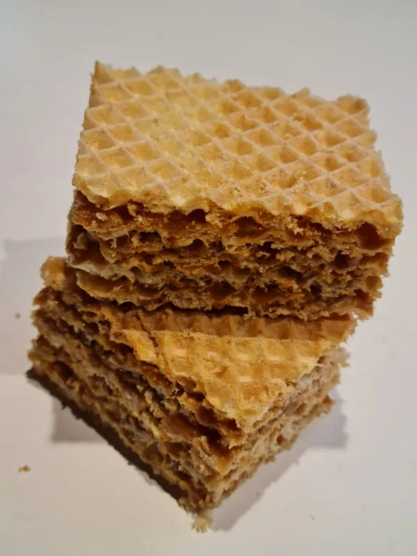 Waffles con dulce de leche 2un